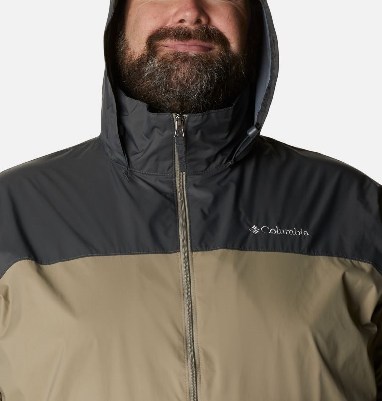 Men's Columbia Glennaker Lake Rain Jackets Olive | Plus Size CA-Y3460
